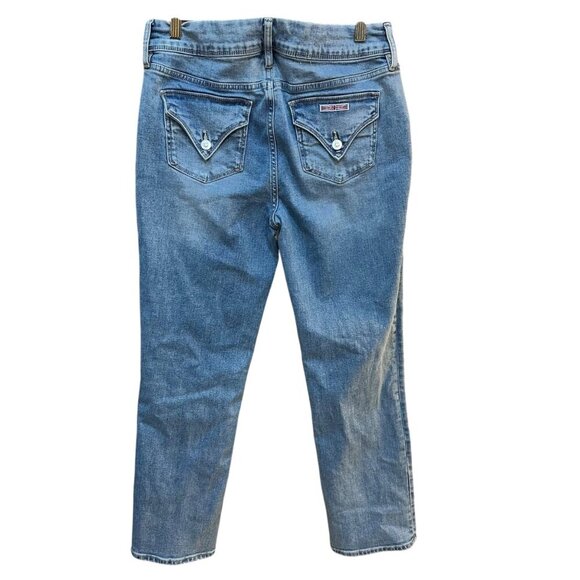 Hudson Los Angeles‎ Womens Mid-Rise Light Wash Denim Jeans Stretch Size 8 - Picture 1 of 7